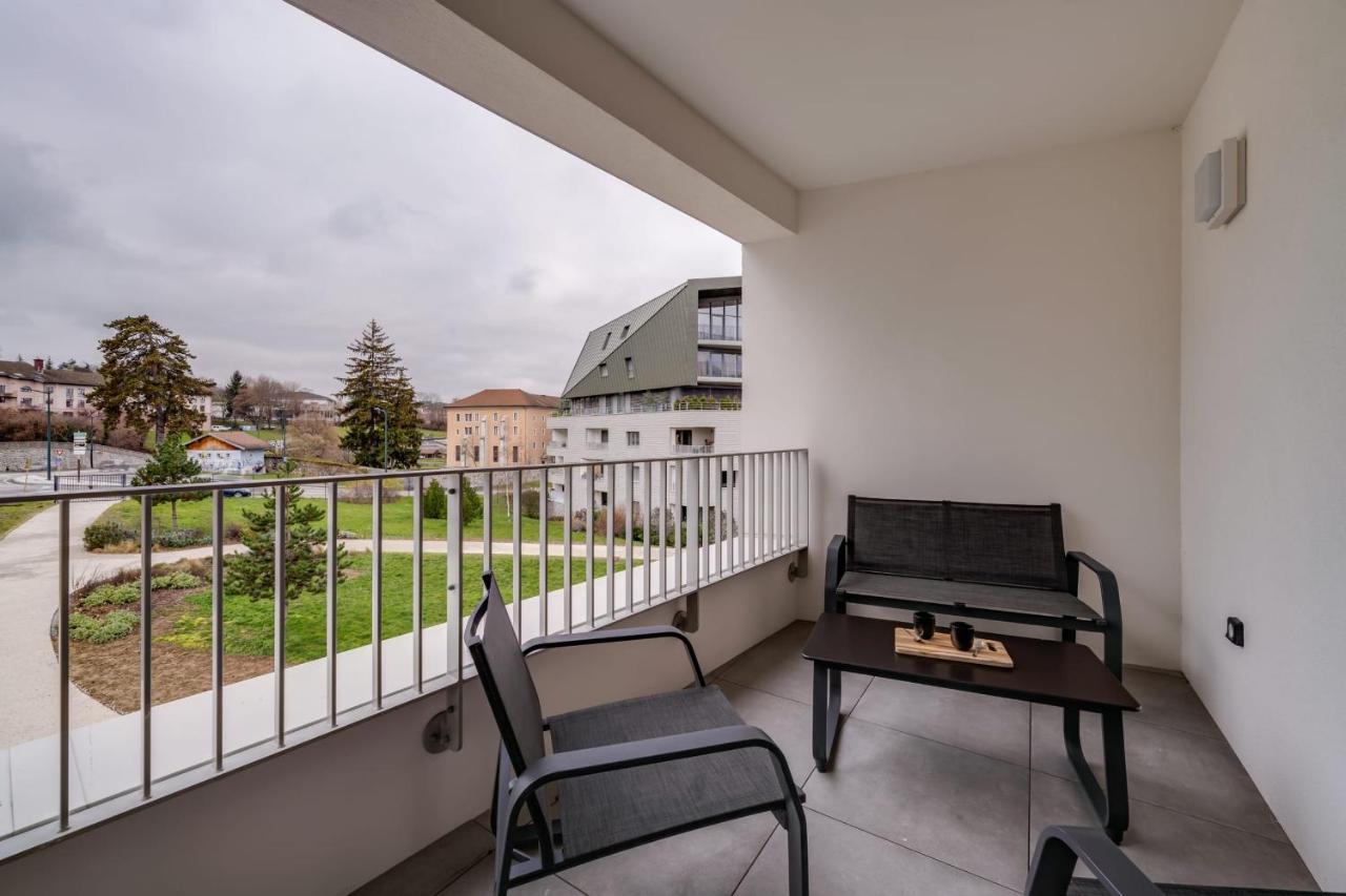 Le 305 - T3 With Garage And Beautiful Terrace Annecy Exterior foto